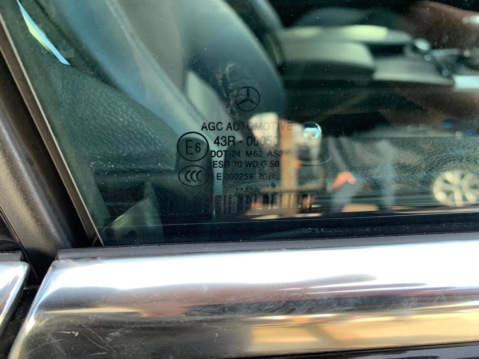 Vitre porte avant Droite MERCEDES-BENZ Classe E Coupé (C207) Imagem-2