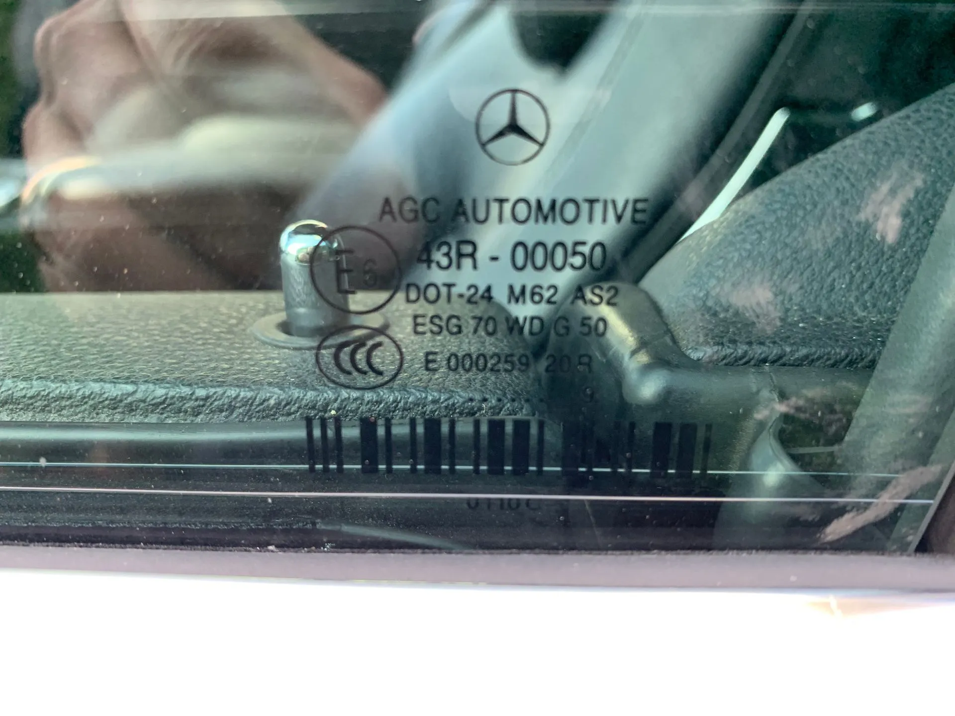 Vitre porte avant gauche MERCEDES-BENZ Classe E Coupé (C207) Imagem-2