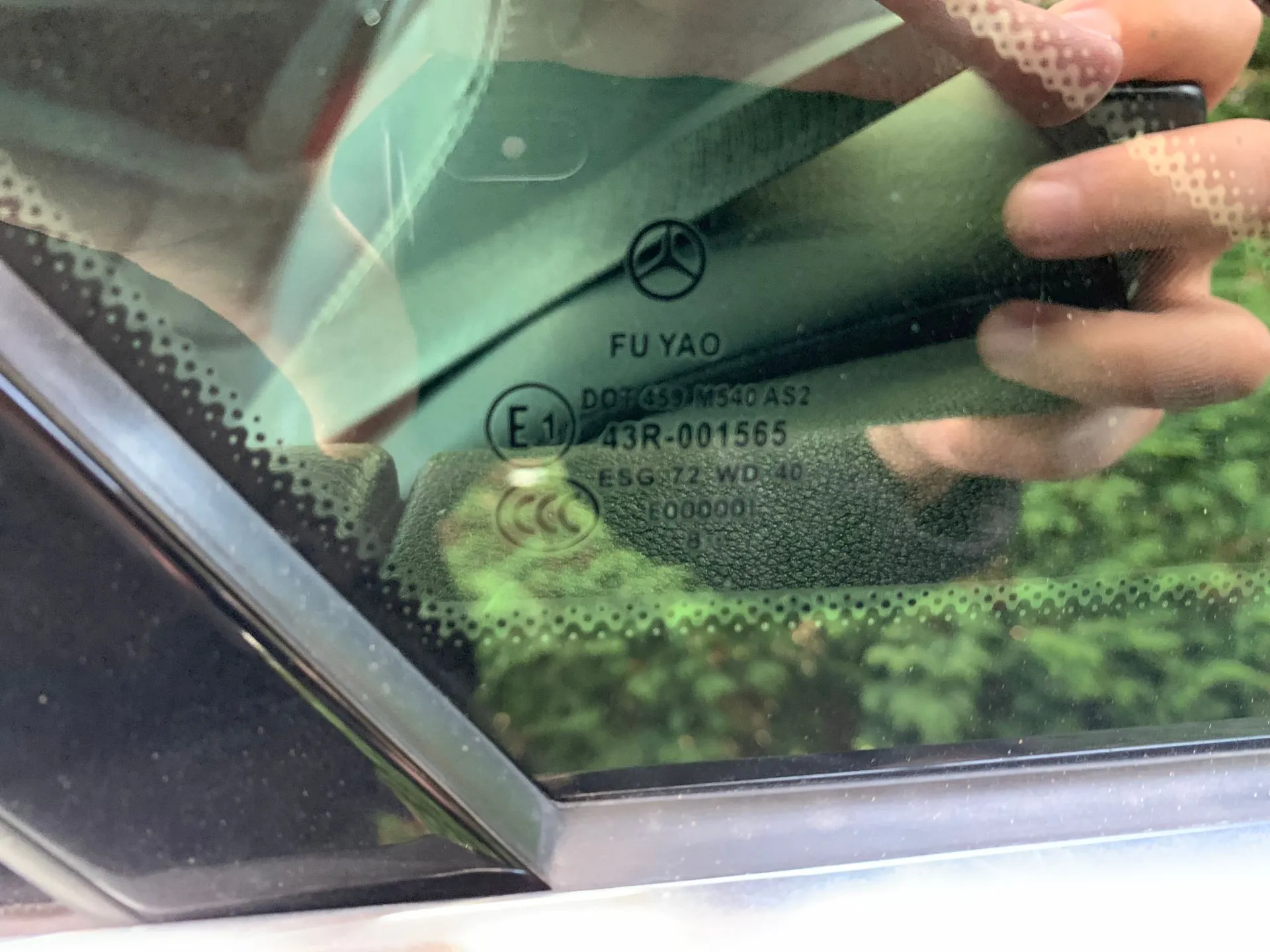 Vitre de custode arrière gauche MERCEDES-BENZ Classe E Coupé (C207) Imagem-2