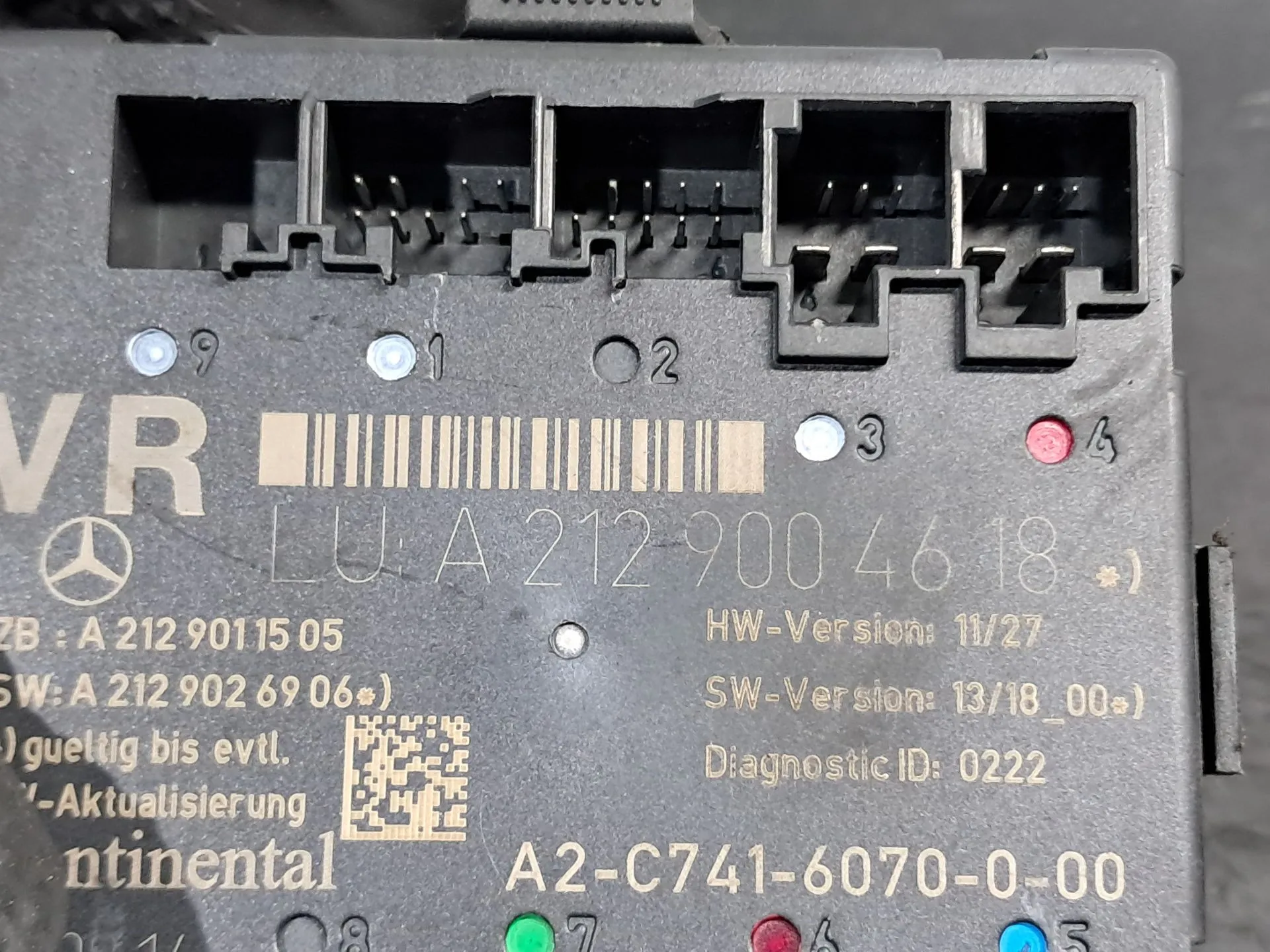 Module porte avant Droite MERCEDES-BENZ Classe E Coupé (C207) Imagem-5