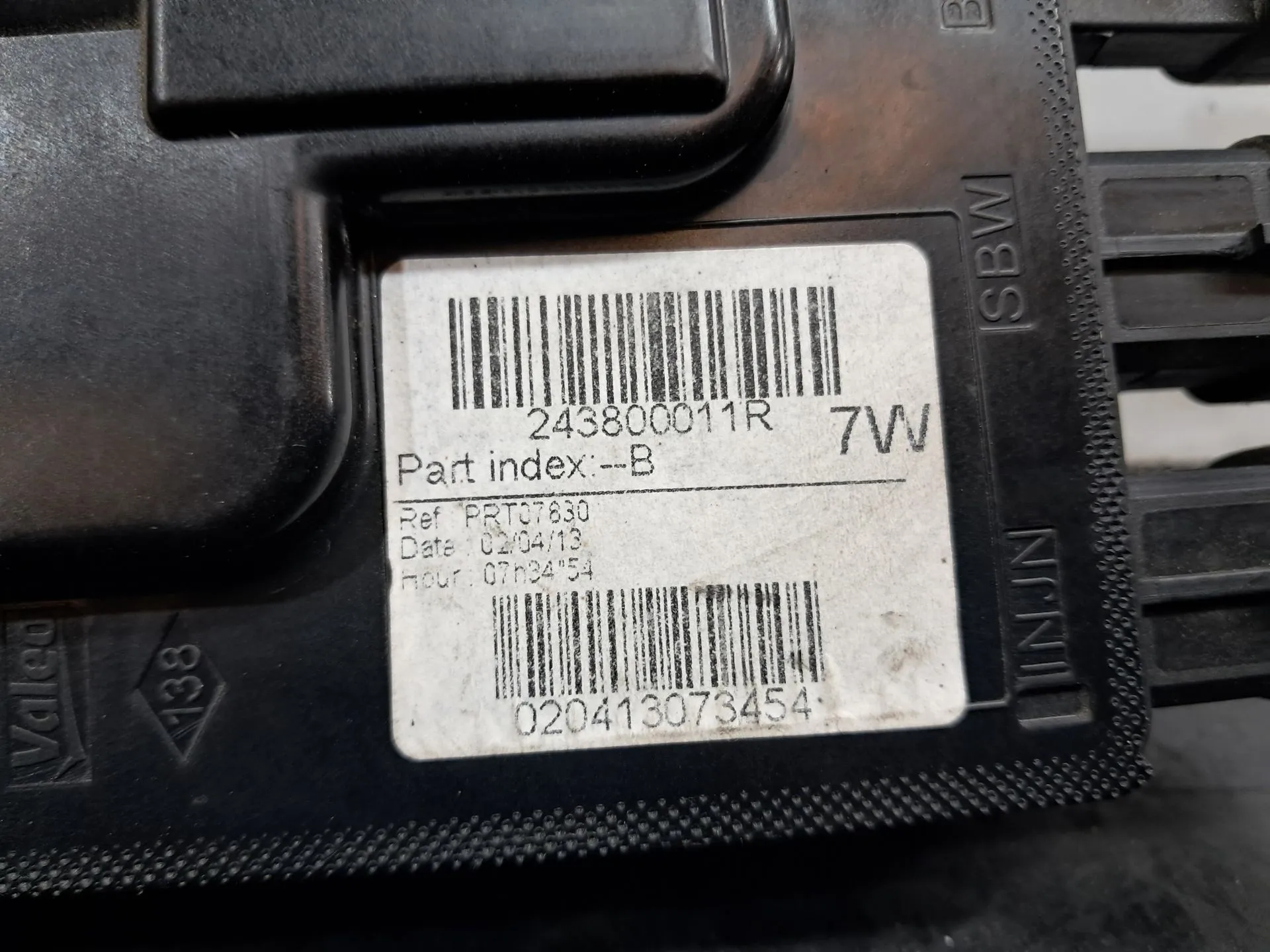 Caixa fusíveis da bateria RENAULT Megane III (BZ0_) Imagem-1