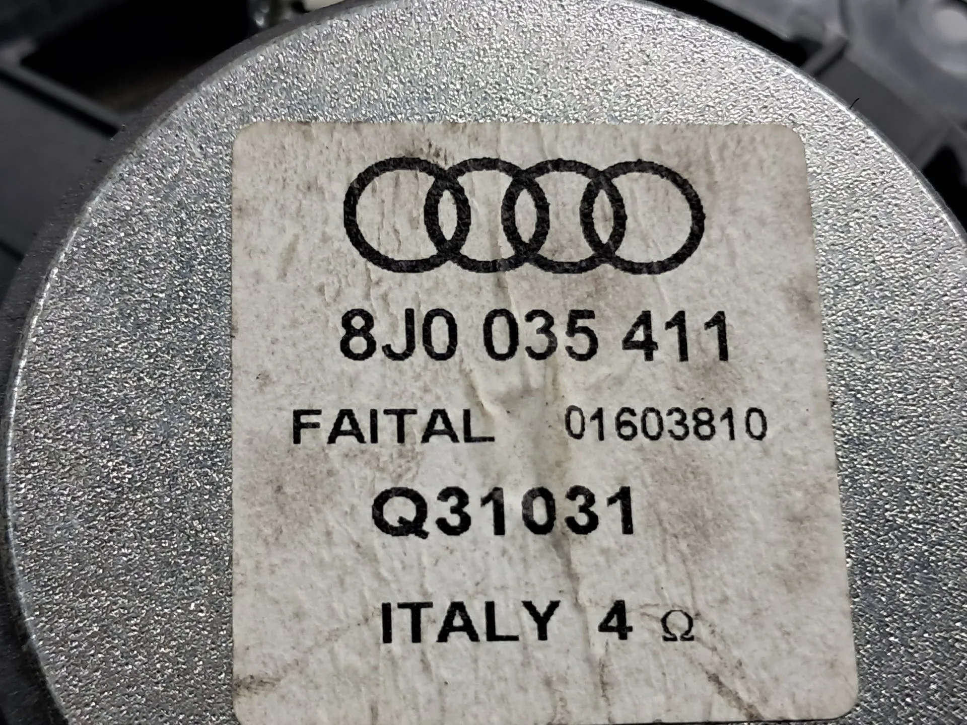 Sound system column / Speakers  AUDI TT (8J3) Imagem-3