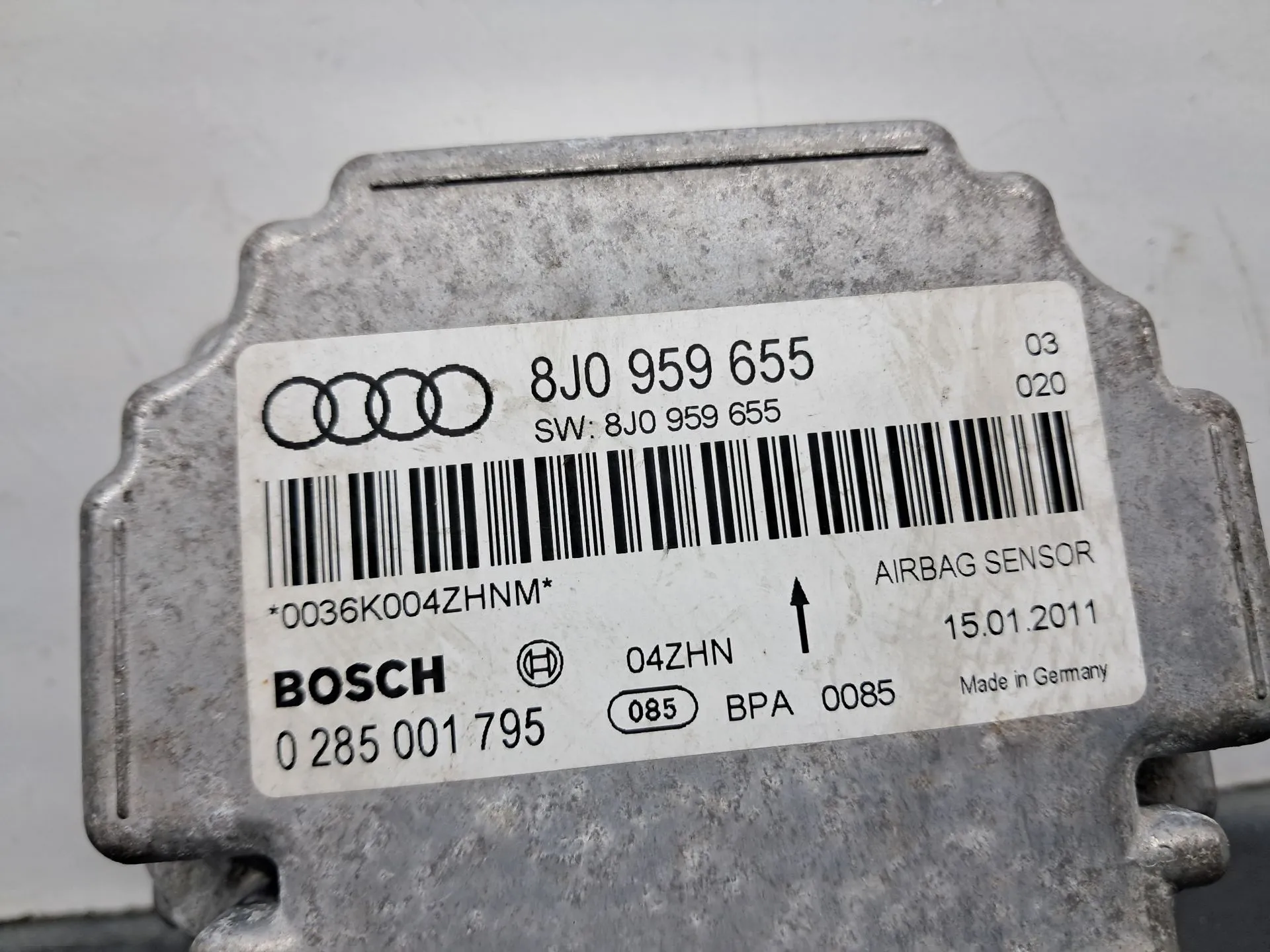 Centralita airbag AUDI TT (8J3) Imagem-1