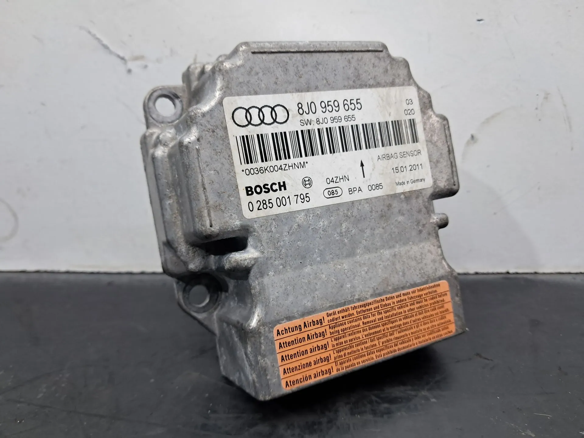 Airbag control unit / ECU Airbag AUDI TT (8J3)
