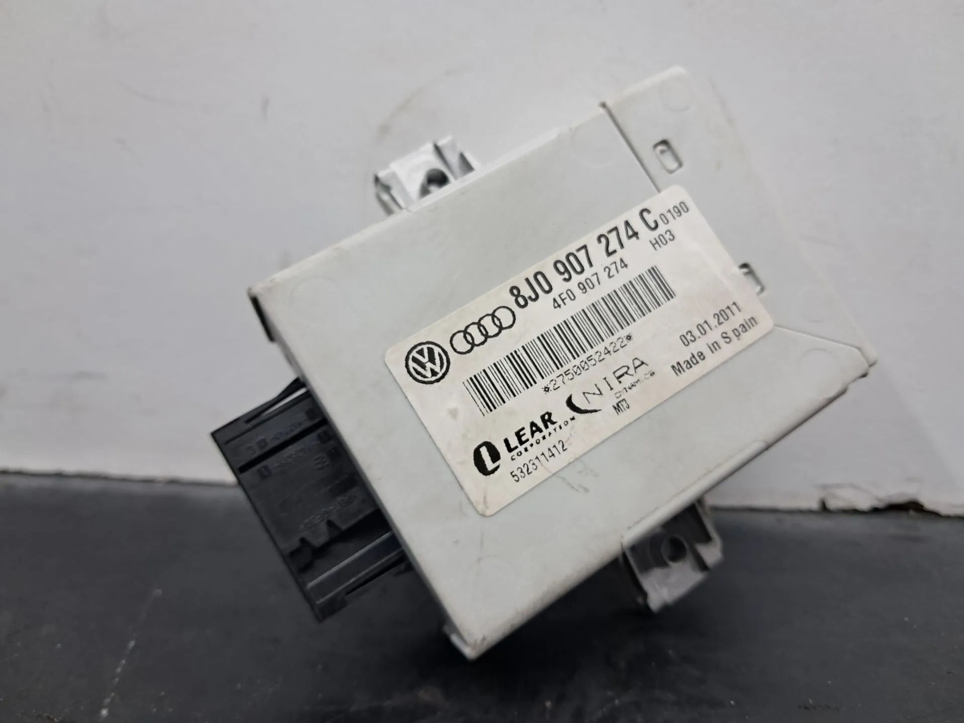 Tire Pressure Control Unit Module AUDI TT (8J3)