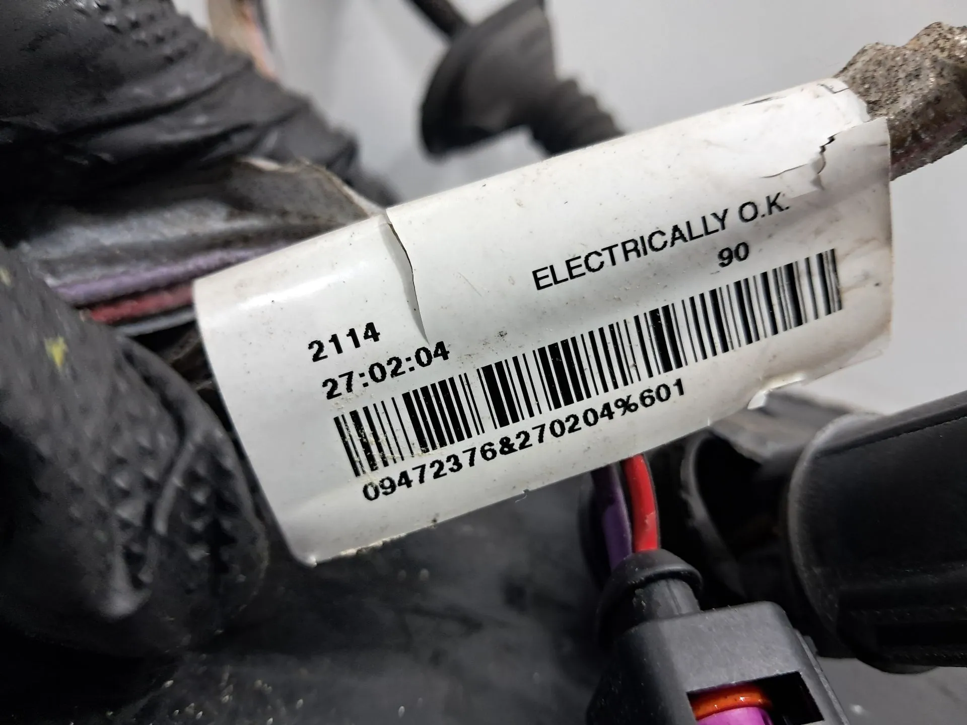 Impianto elettrico interno / cablaggio interno VOLVO S60 I (384) Imagem-4