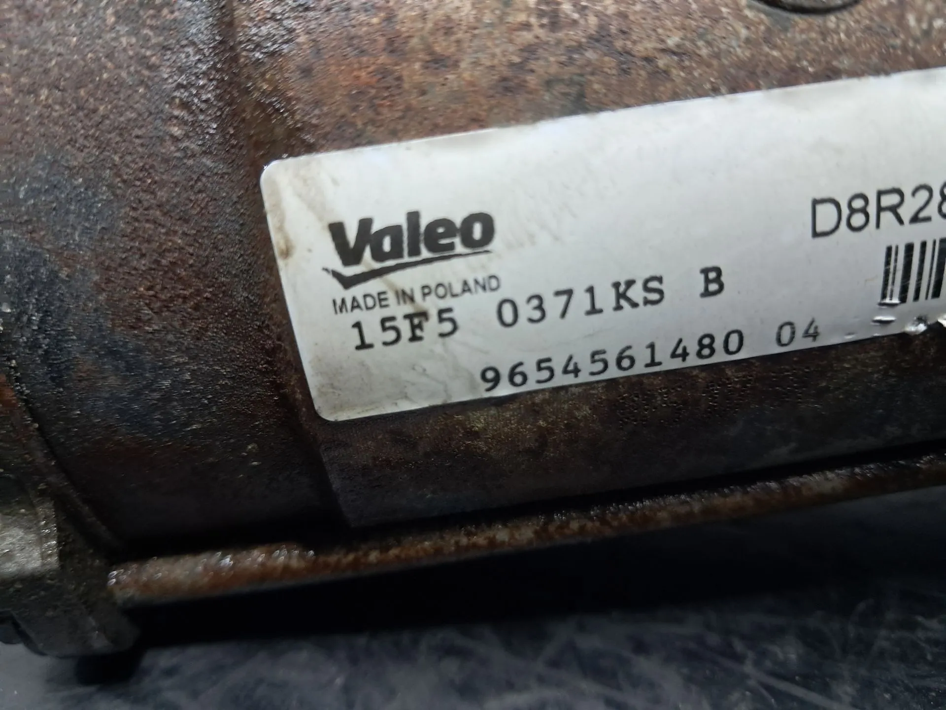 Motor de arranque PEUGEOT 508 SW Imagem-1