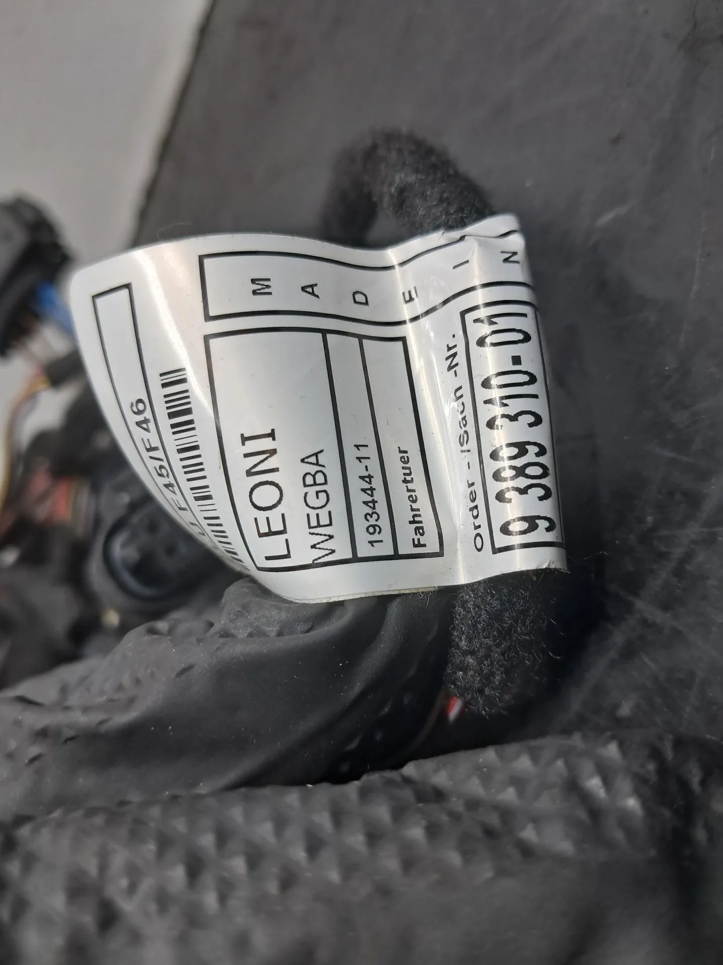 Installation électrique intérieure / câblage intérieur BMW 2 Gran Tourer (F46) Imagem-4