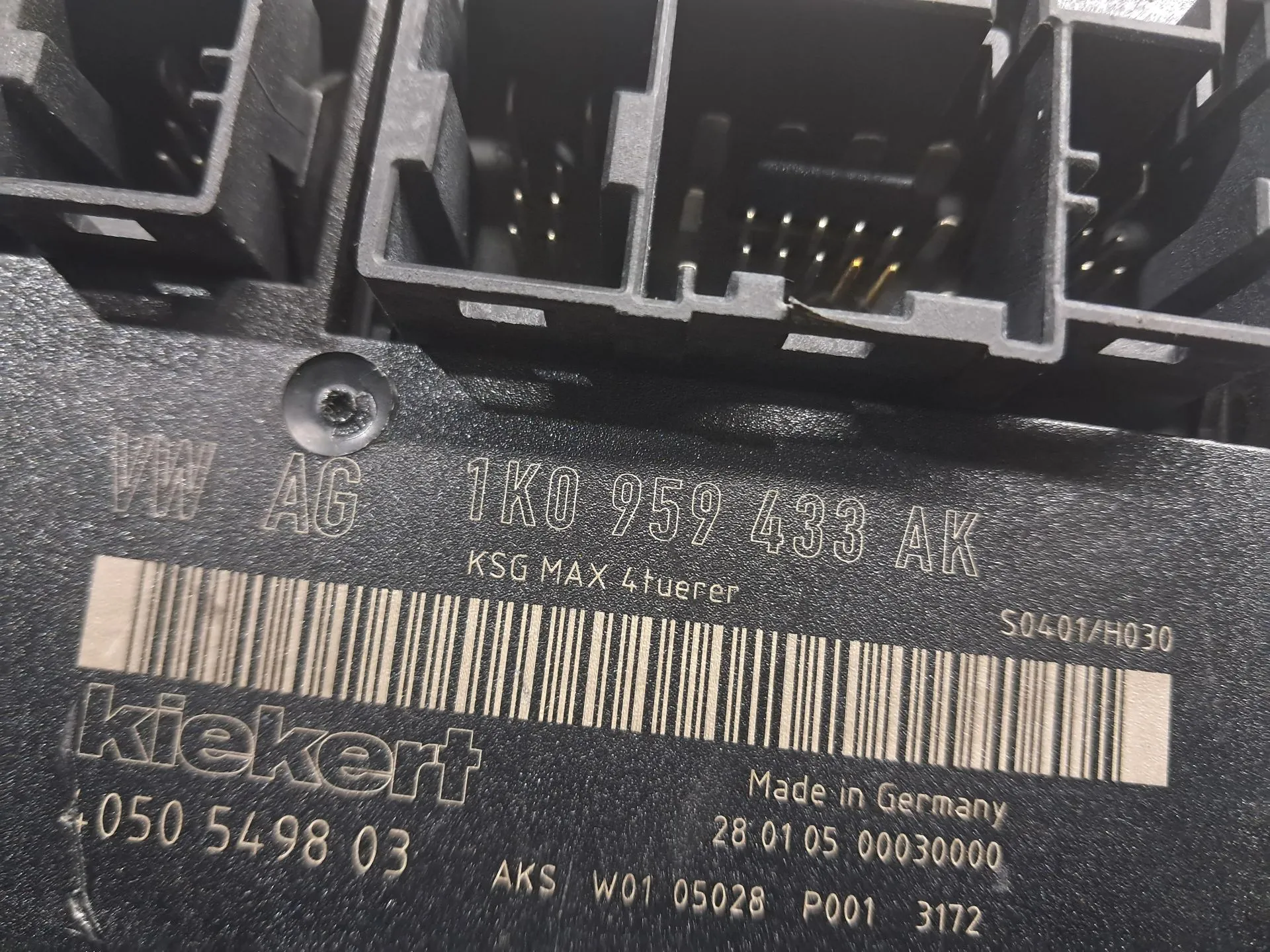 Centralina do fecho central VOLKSWAGEN Golf Plus (5M1, 521) Imagem-1