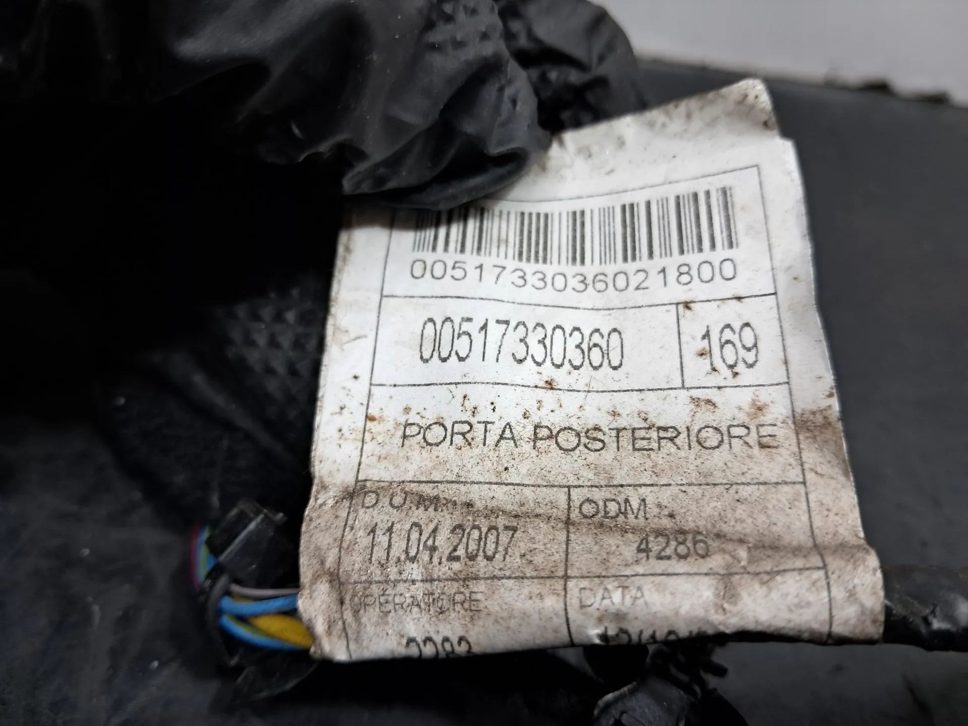 Installation électrique intérieure / câblage intérieur FIAT Panda (169_) Imagem-3