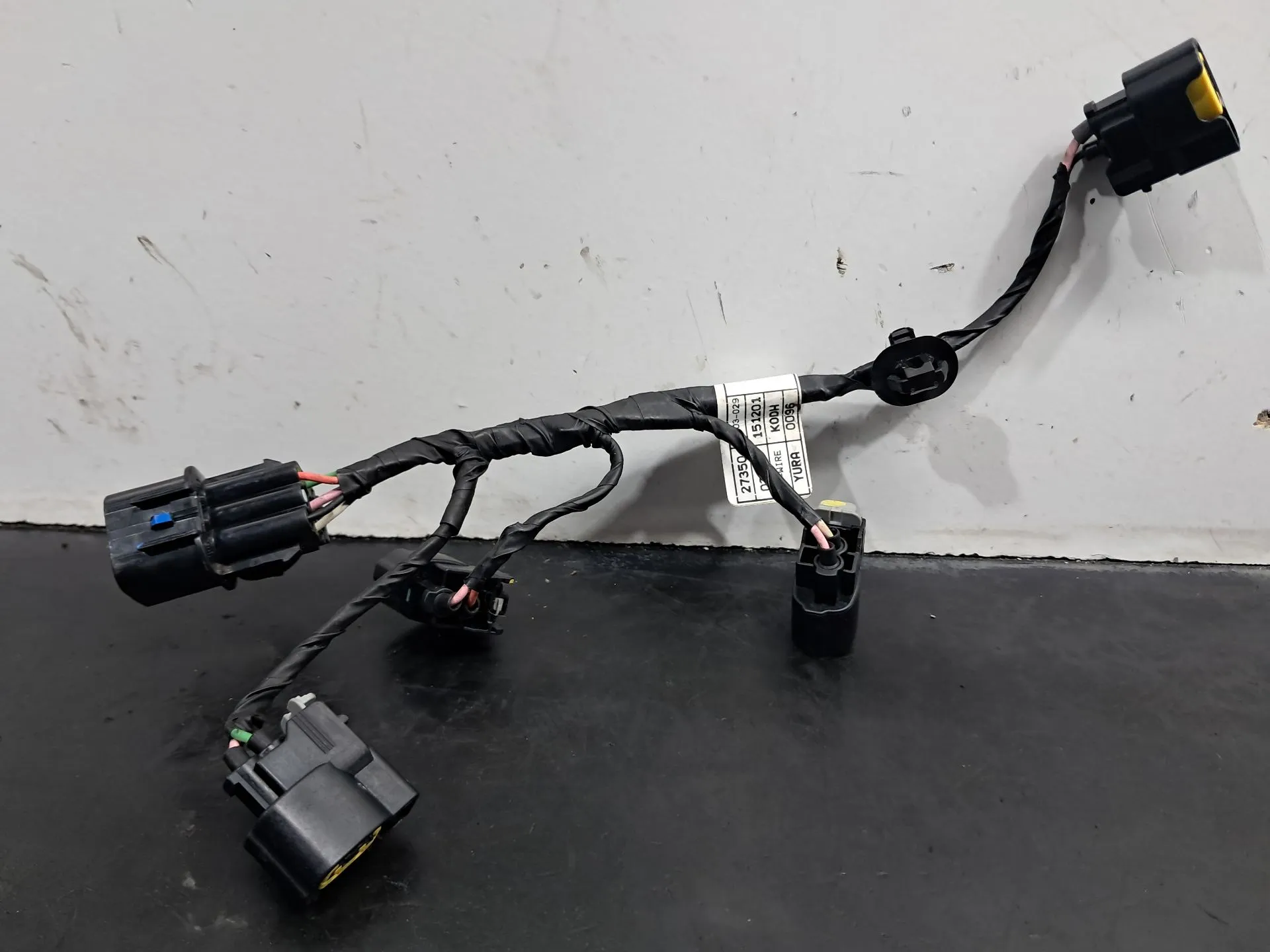 Installation électrique moteur / câblage moteur KIA Ceed (JD)