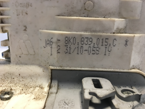 Rear Left Door Lock AUDI A4 (8K2, B8) Imagem-1