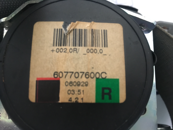 Pretensor cinturón Delantero Derecho OPEL Corsa D Imagem-1