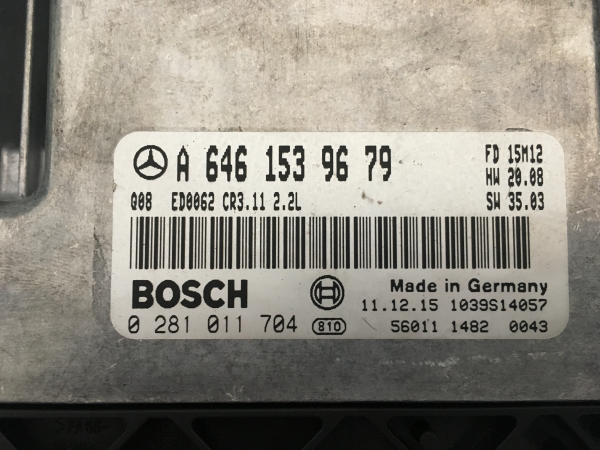 Centralina motor / ECU MERCEDES-BENZ Classe E (W211) Imagem-2