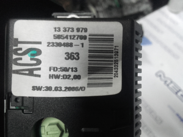 Display / schermo informazioni OPEL Corsa D Imagem-2