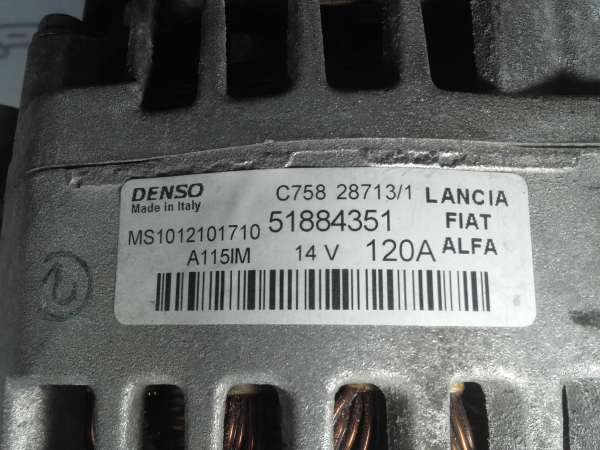 Alternador ALFA ROMEO Giulietta (940_) Imagem-3