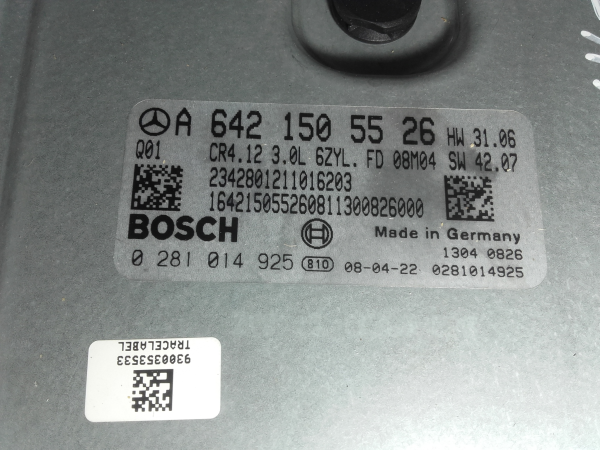 Centralina motor / ECU MERCEDES-BENZ CLS (C219) Imagem-1