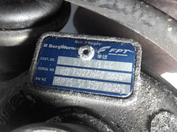 Turbocompresor SUZUKI Swift III (MZ, EZ) Imagem-2