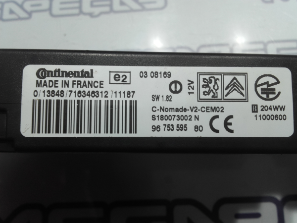 Modulo Bluetooth PEUGEOT 308 CC Imagem-2