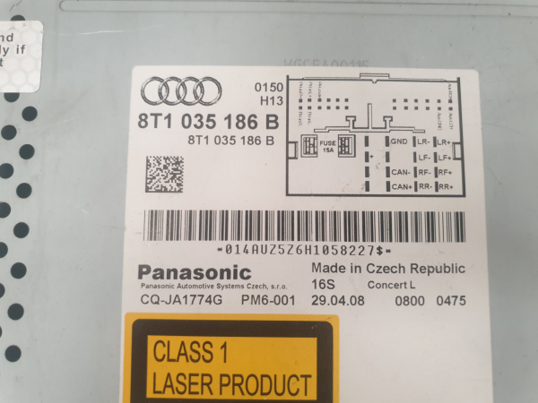 Rádio / auto-rádio AUDI A4 (8K2, B8) Imagem-2