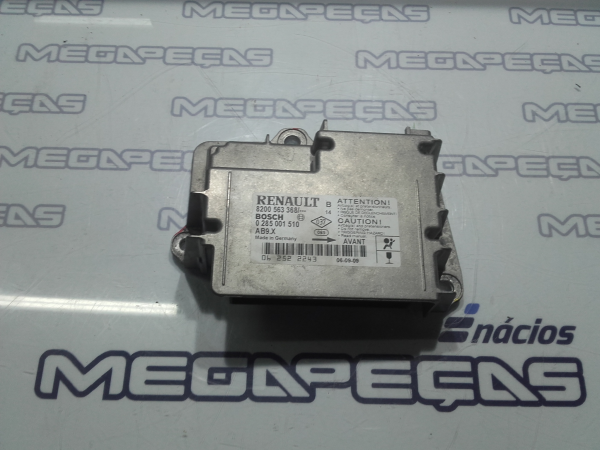 Calculateur Airbag Renault Clio 3 - Références 8200563368 Et 0285001510, Occasion Fonctionnel