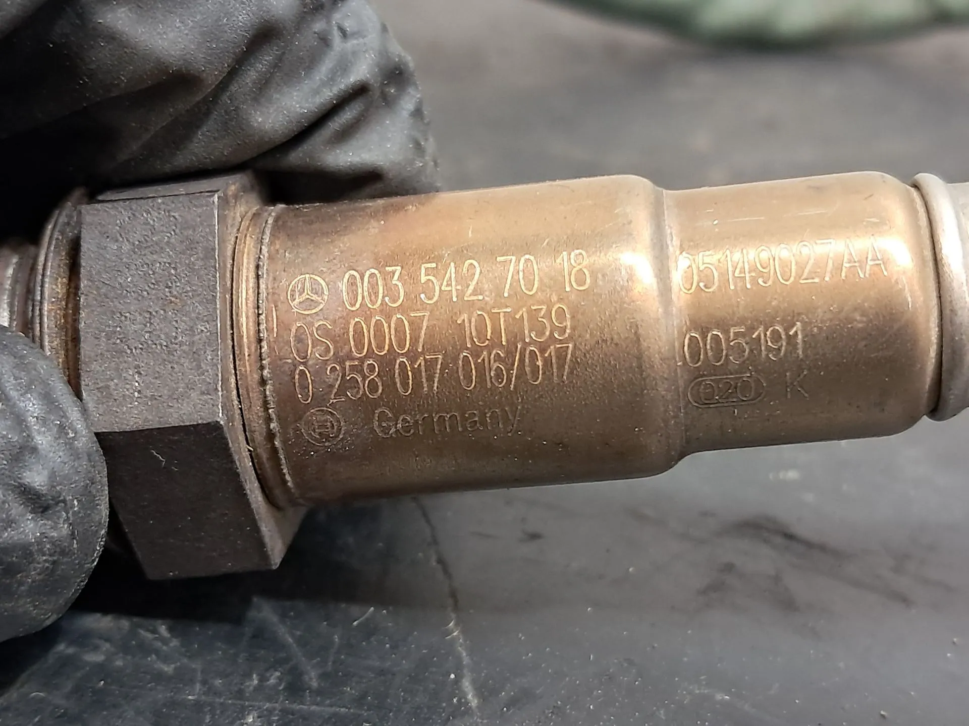 Sonda lambda MERCEDES-BENZ Classe C (W204) Imagem-3