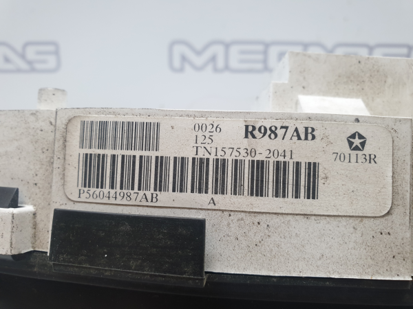 Instrument cluster CHRYSLER Voyager IV (RG, RS) Imagem-4