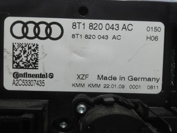 Climate control AUDI Q5 (8R) Imagem-1