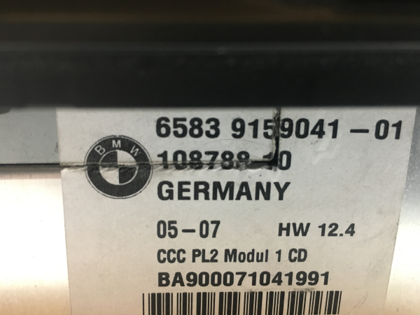 Rádio / auto-rádio BMW 3 (E90) Imagem-1