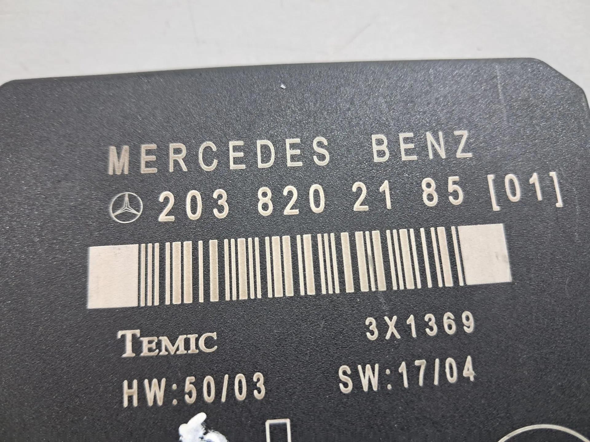 Módulo porta trás esquerdo MERCEDES-BENZ Classe C Carrinha (S203) Imagem-1