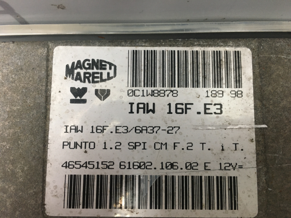 Kit immobilisateur FIAT Punto (176_) Imagem-5