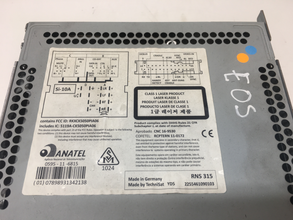 Rádio / auto-rádio VOLKSWAGEN Eos (1F7, 1F8) Imagem-3