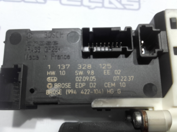 Mécanisme De Lève-Vitre Arrière Gauche Électrique Pour PEUGEOT 407 SW - Sans Moteur - 922385