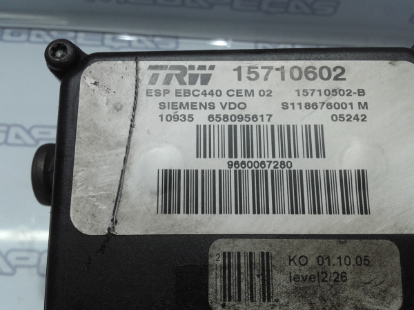 ABS PEUGEOT 407 SW (6E_) Imagem-1