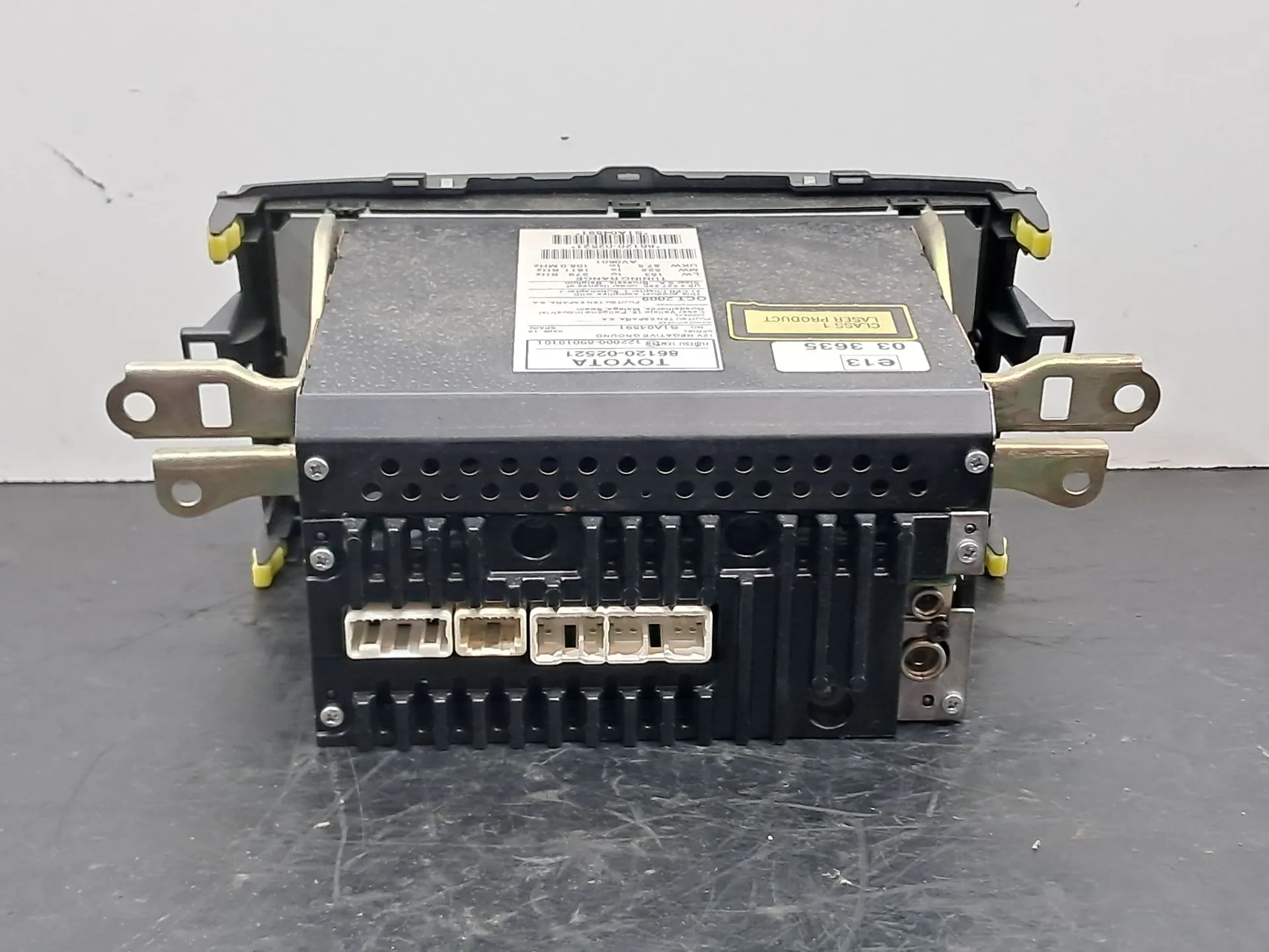 Rádio / auto-rádio TOYOTA Auris Hatchback (_E15_) Imagem-6