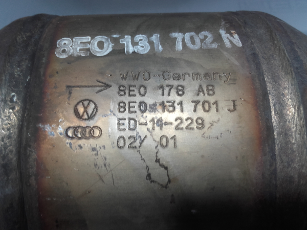 Catalizador / filtro de partículas AUDI A4 (8E2, B6) Imagem-1