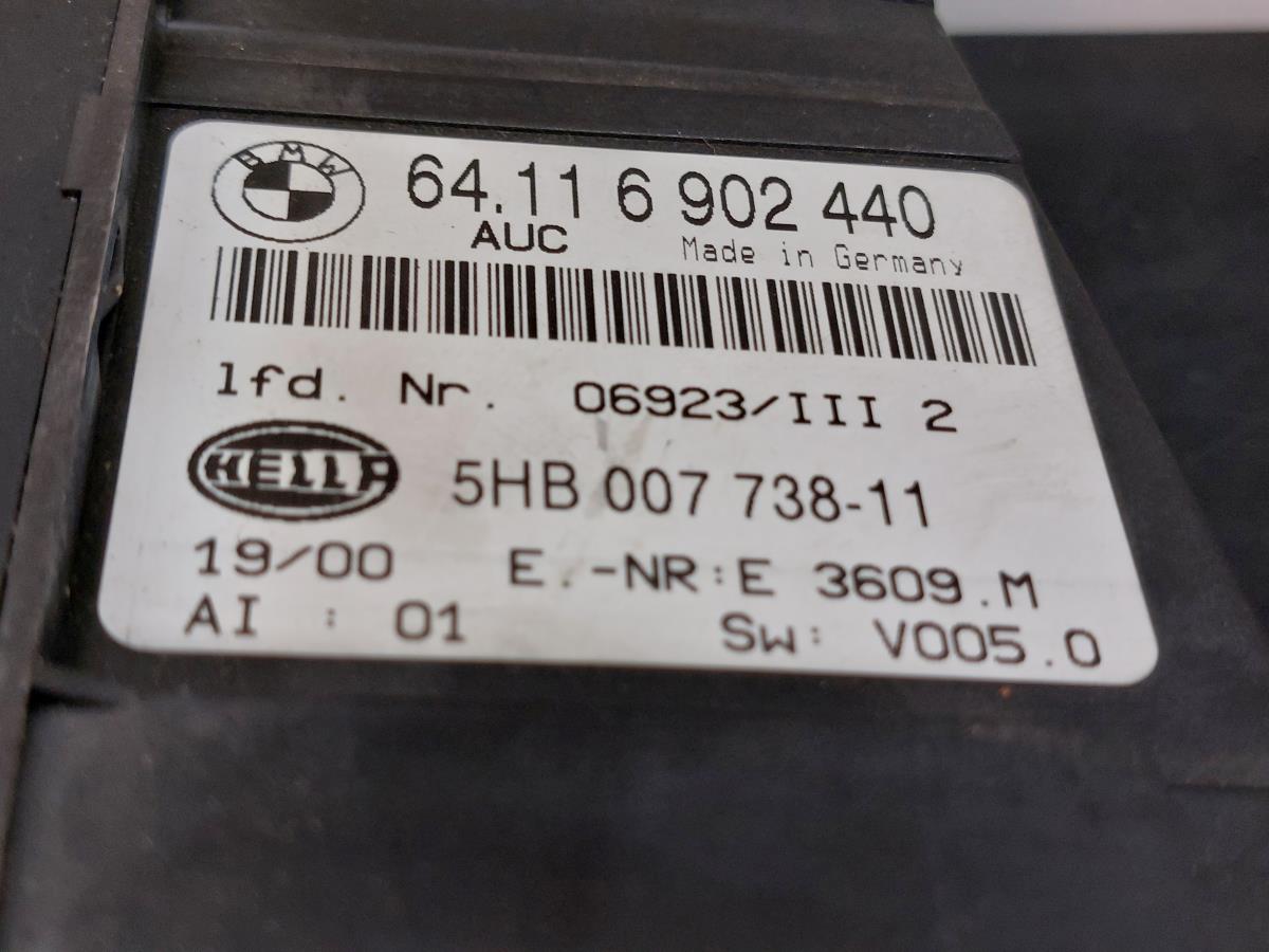 Commande chauffage BMW 3 (E46) Imagem-4