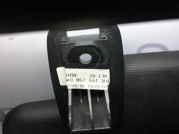 Left Sun Visor VOLKSWAGEN Golf VI (5K1) Imagem-2