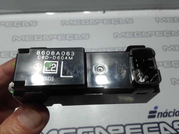 Comando / interruttore alzacristallo anteriore destro MITSUBISHI Outlander II (CW_W) Imagem-1