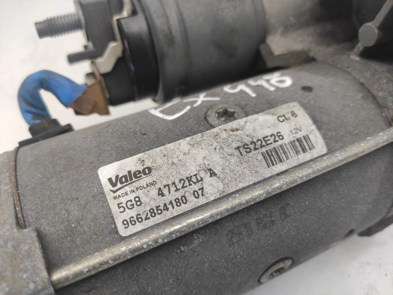 Motor de arranque CITROËN C3 Aircross II (2R_, 2C_) Imagem-2