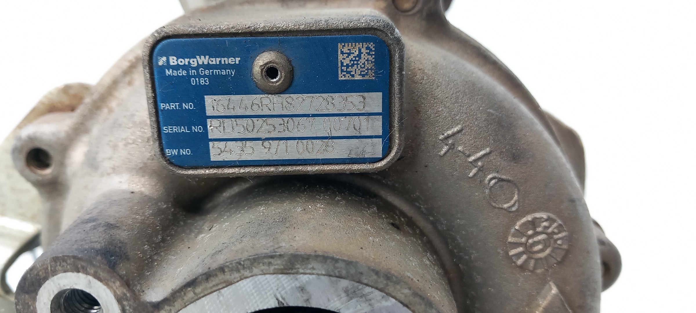 Turbocharger  DACIA Dokker (0S_) Imagem-1