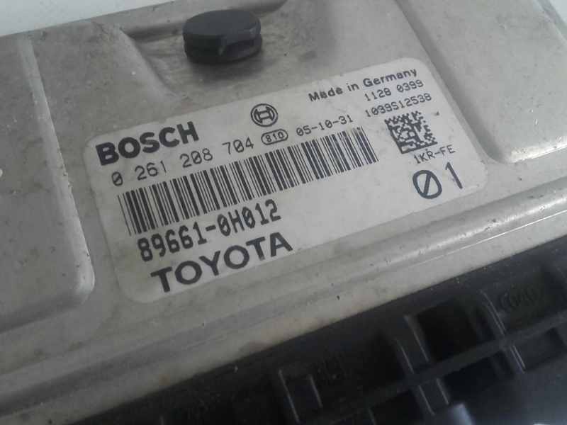 Engine control unit / ECU TOYOTA Aygo (_B1_) Imagem-2