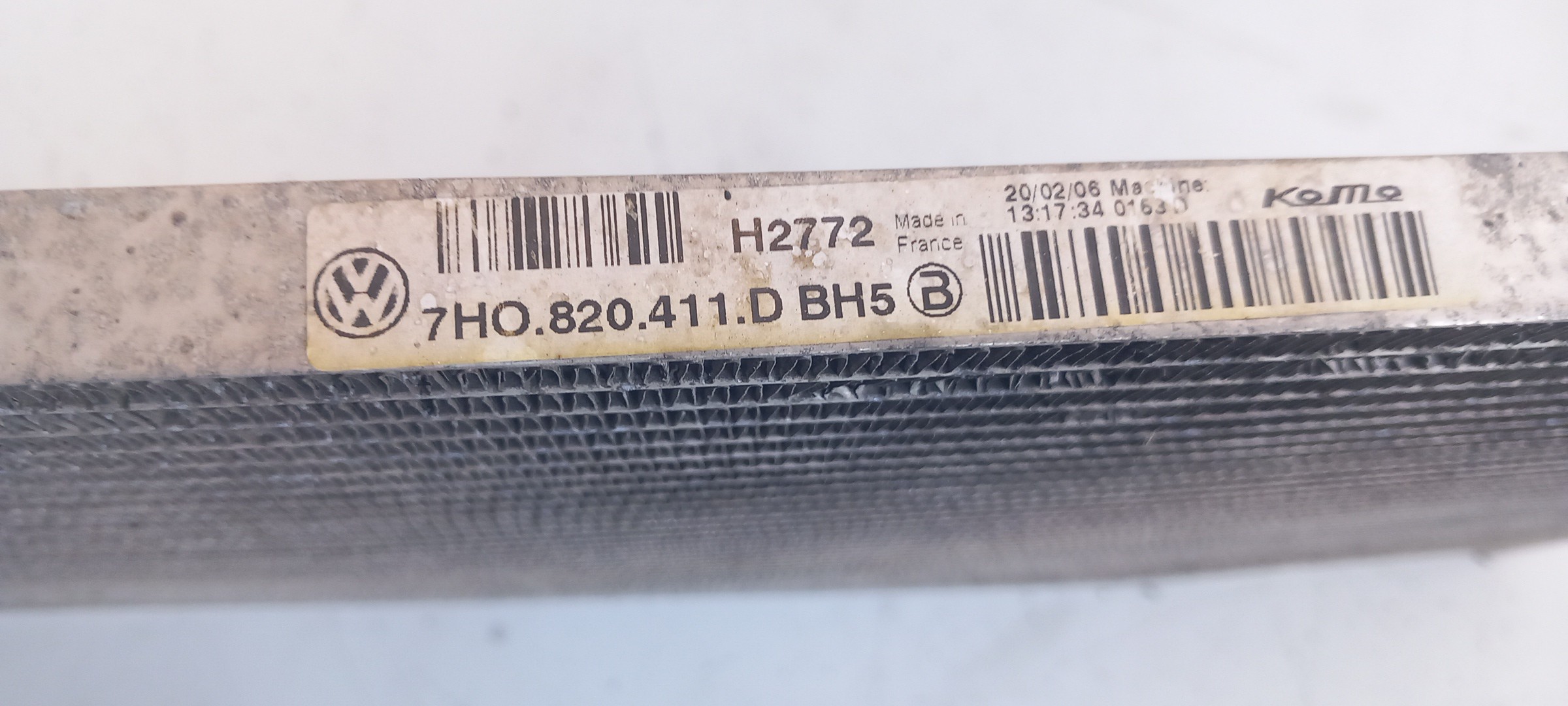 Radiador AC VOLKSWAGEN Transporter V (7HA, 7HH, 7EA, 7EH) Imagem-2