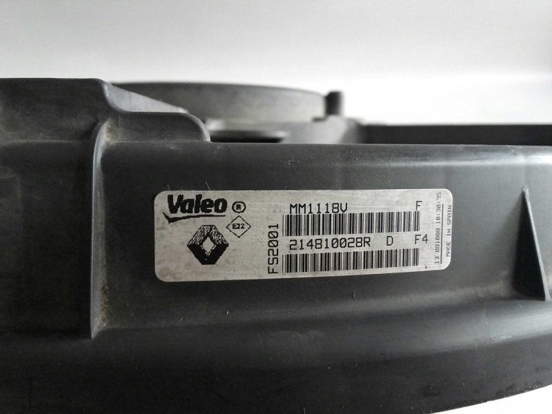 Cooling fan RENAULT Megane III (BZ0_) Imagem-3