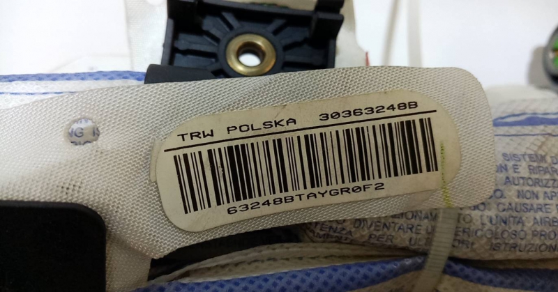 Airbag cortina esquerdo OPEL Corsa D Imagem-1