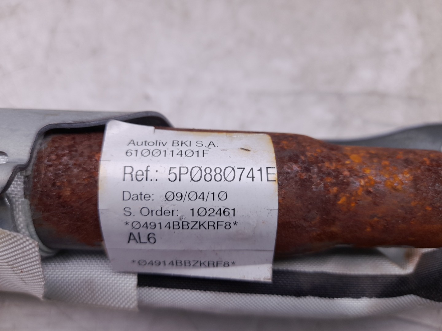Airbag a Tendina Sinistra SEAT Altea XL (5P5, 5P8) Imagem-2