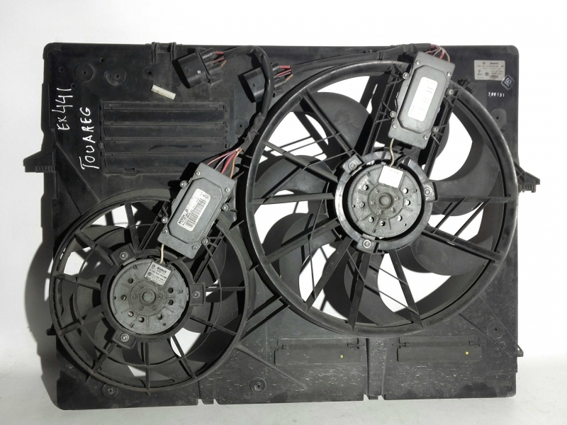 Termoventilador / motoventilador VOLKSWAGEN Touareg (7L) Imagem-1