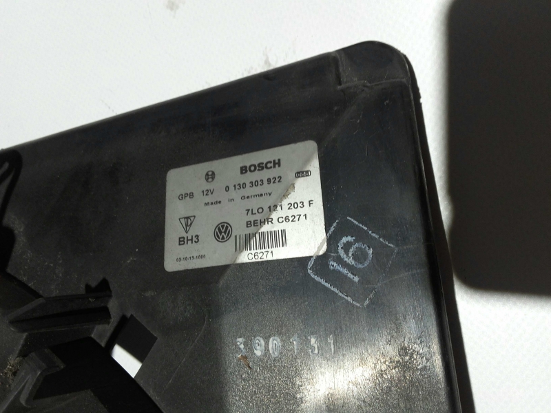 Termoventilador / motoventilador VOLKSWAGEN Touareg (7L) Imagem-2