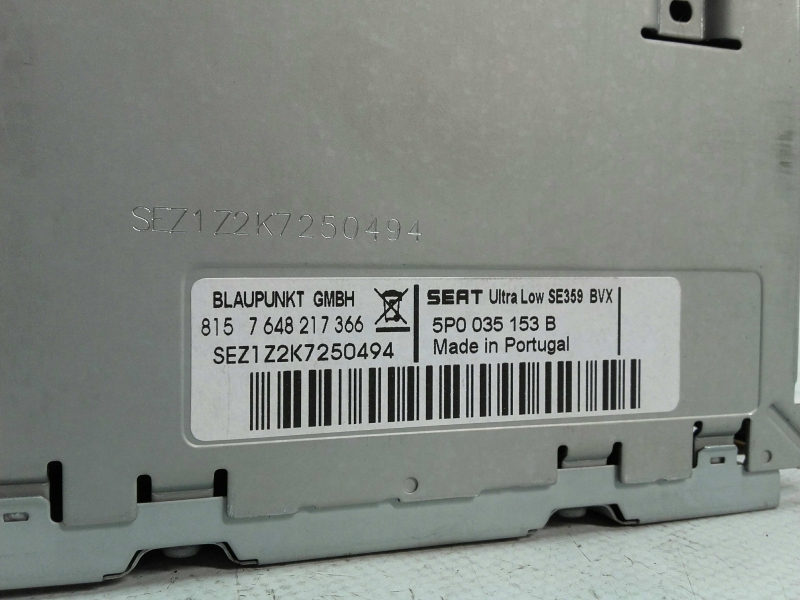Autoradio SEAT Altea XL (5P5, 5P8) Imagem-2
