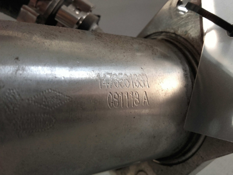 EGR gas radiator DACIA Dokker (0S_) Imagem-3